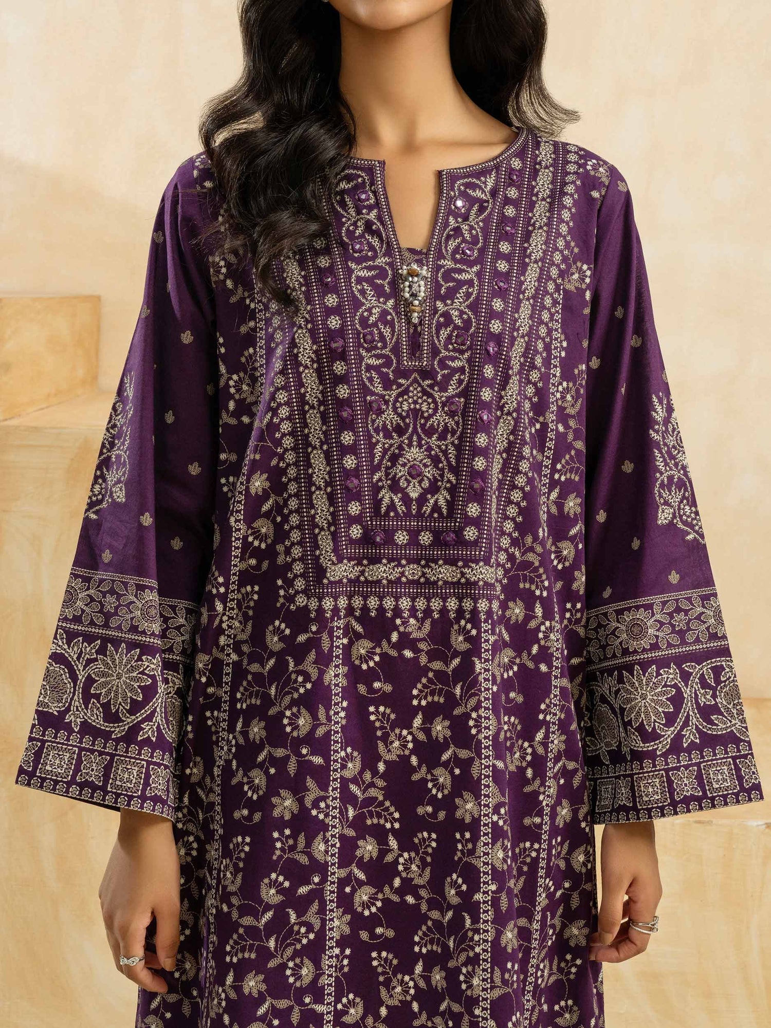 Pret - 2 Piece Cambric Suit-Embroidered